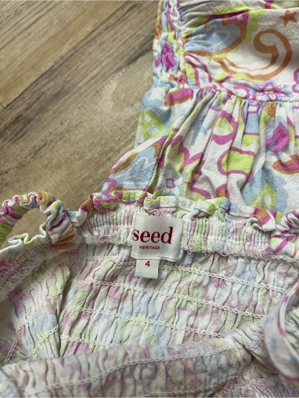 Seed Heritage Pastel Paisley Tank & Skirt Set